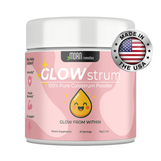Glowstrum Premium Colostrum Powder
